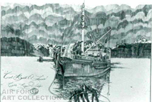 COL BASIL O LENOIR, CABLE REPAIR SHIP 1966 - AFCS